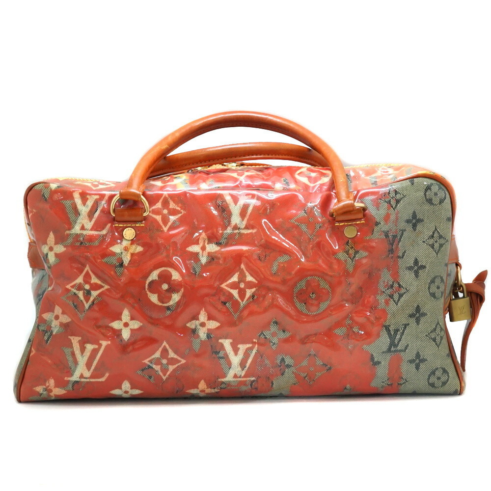 Louis Vuitton Weekender PM Bag Canvas Orange - Picture 3 of 14